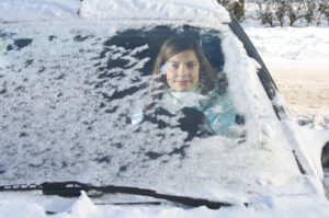 Driving with Snow and Ice on your car makes you Liable